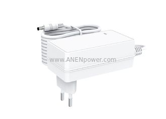 China 48W Max KR Plug 12V 4A Switching Power Supply 24V 2A Wall Mount AC DC Adapter with KC KCC Certified supplier